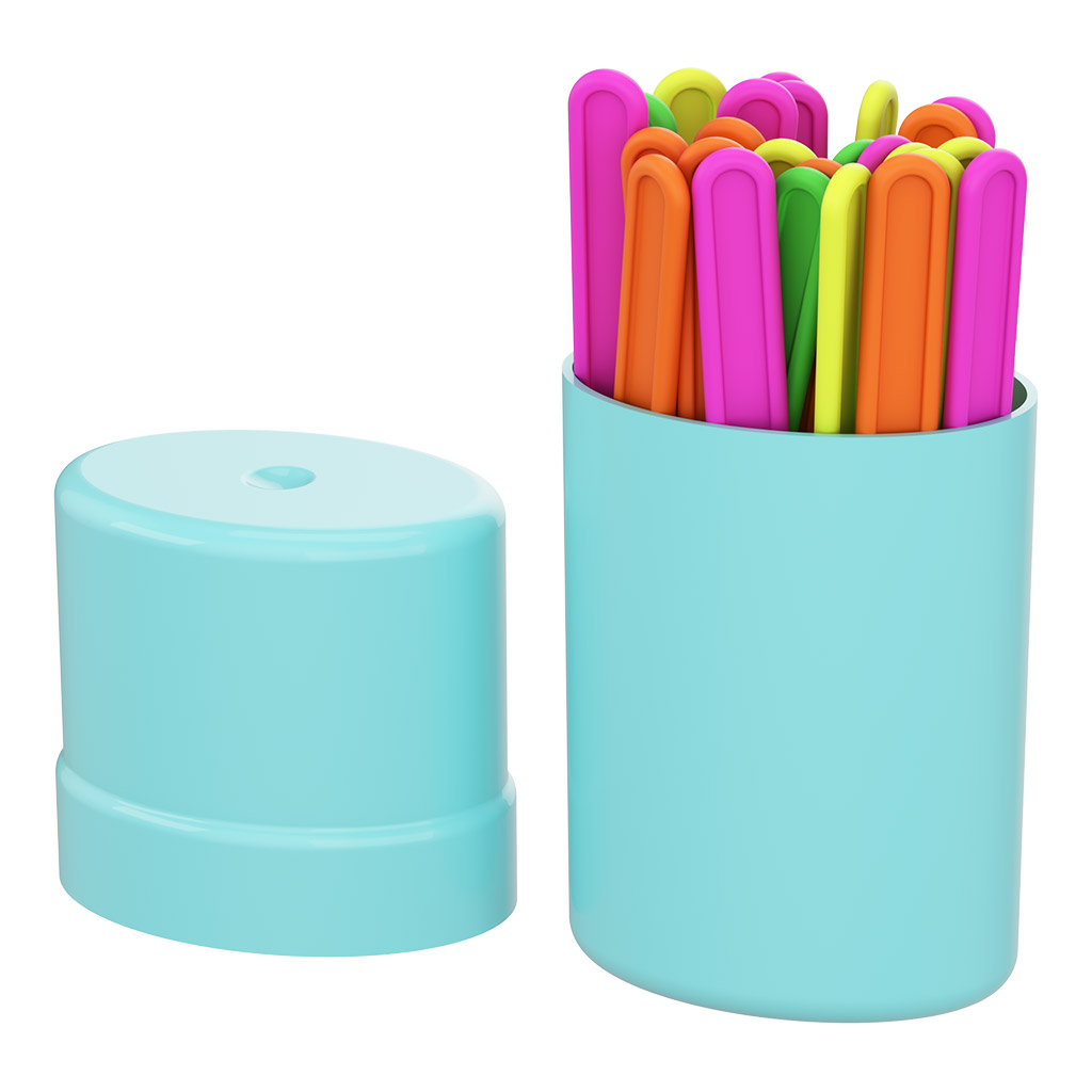 Счетные палочки пластиковые ErichKrause Pastel (в тубусе по 30 штук) Счетные палочки пластиковые ErichKrause Pastel (в тубусе по 30 штук)