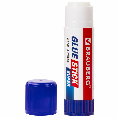 Клей-карандаш BRAUBERG SUPER, 21 г, ЮЖНАЯ КОРЕЯ, 229542 Клей-карандаш BRAUBERG SUPER, 21 г, ЮЖНАЯ КОРЕЯ, 229542