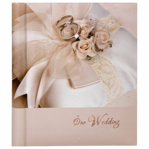 Фотоальбом BRAUBERG свадебный "Наша свадьба" 20 магнитных листов, Фотоальбом BRAUBERG свадебный "Наша свадьба" 20 магнитных листов,