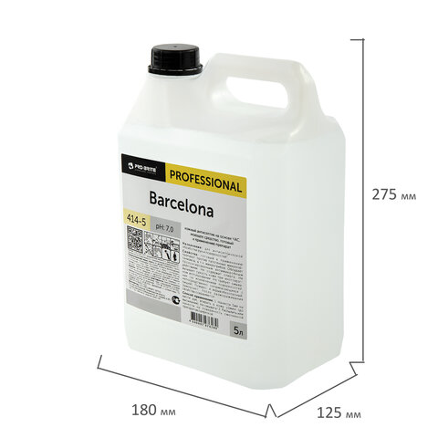 Антисептик для рук и поверхностей бесспиртовой 5 л PRO-BRITE BARCELONA,