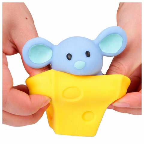 Игрушка-антистресс "ШЛЯПА, СЫР, ДОМИК" 6 см, ассорти 3 вида, дисплей, Игрушка-антистресс "ШЛЯПА, СЫР, ДОМИК" 6 см, ассорти 3 вида, дисплей,