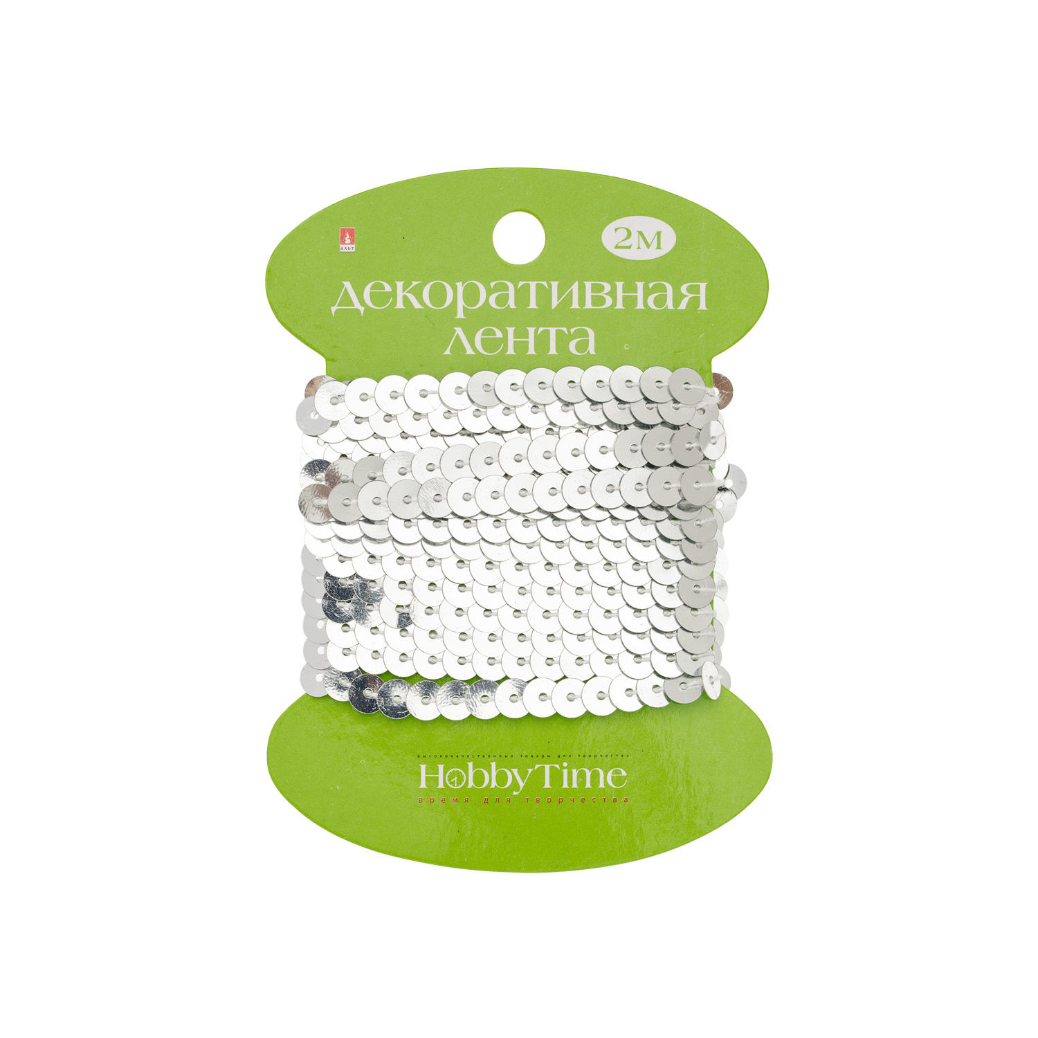 ЛЕНТА ИЗ ПАЙЕТОК, ДЛИНА 2 М., СЕРЕБРЯНАЯ ЛЕНТА ИЗ ПАЙЕТОК, ДЛИНА 2 М., СЕРЕБРЯНАЯ
