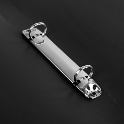 Папка на 2 кольцах А4 BRAUBERG UNIVERSAL, 25 мм, черная, до 170 листов, 0,5 мм, Папка на 2 кольцах А4 BRAUBERG UNIVERSAL, 25 мм, черная, до 170 листов, 0,5 мм,