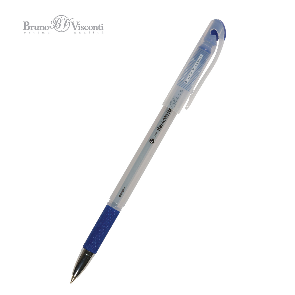 РУЧКА "BasicWrite.Moon" ШАРИКОВАЯ 0.5 ММ, СИНЯЯ РУЧКА "BasicWrite.Moon" ШАРИКОВАЯ 0.5 ММ, СИНЯЯ