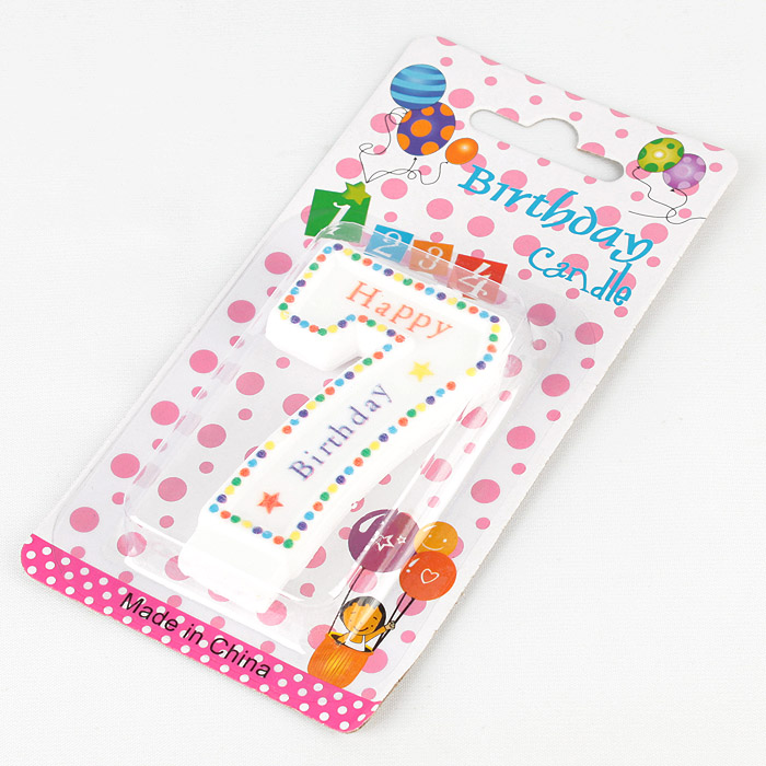 Свеча "Цифра 7" Свеча "Цифра 7"