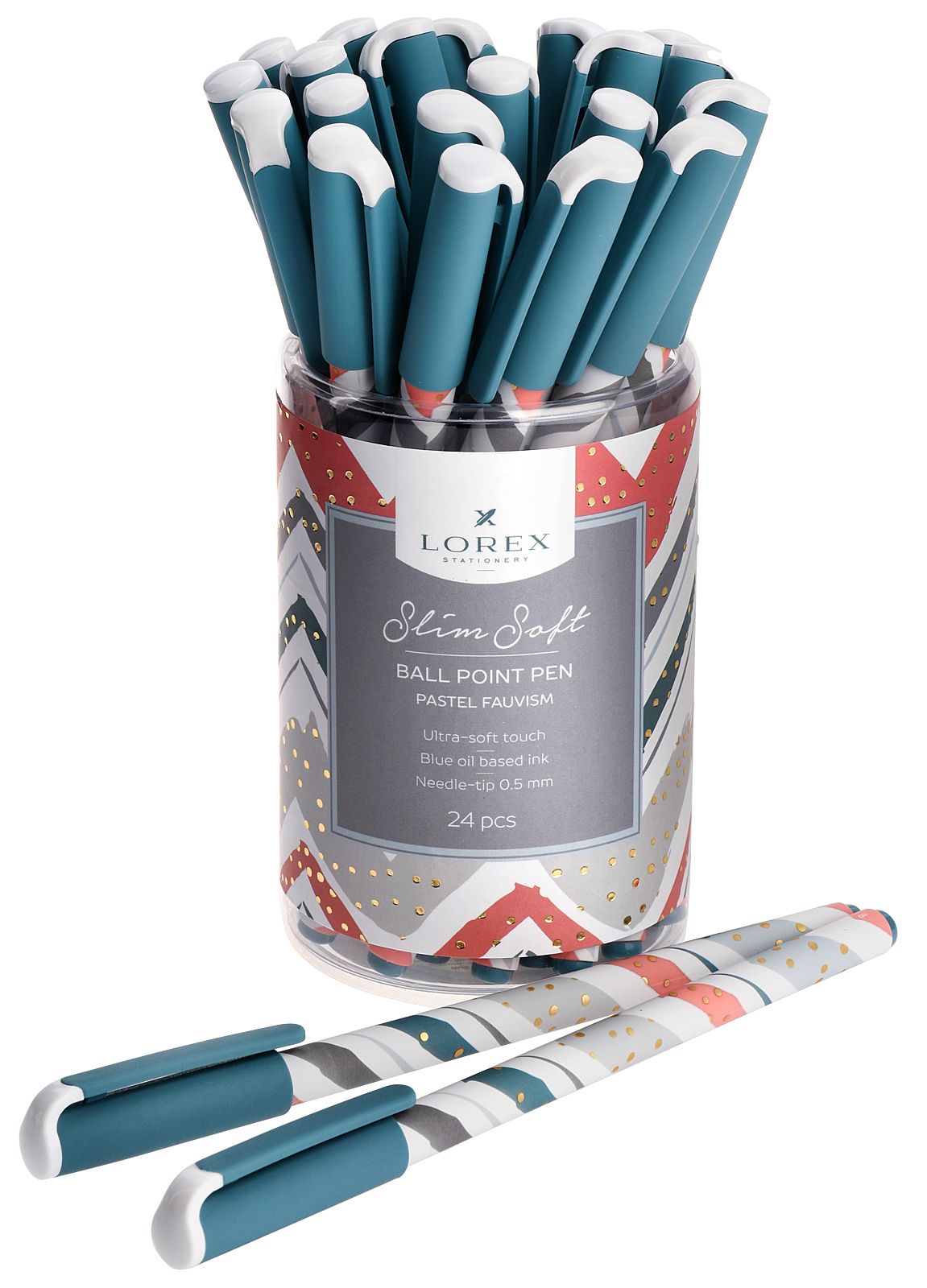 Ручка масляная LOREX LOREX PASTEL FAUVISM SLIM SOFT синий 0,5 мм ассорти кругл. Ручка масляная LOREX LOREX PASTEL FAUVISM SLIM SOFT синий 0,5 мм ассорти кругл.