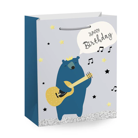 Пакет подарочный (1 штука) 33х13х45 см (XL), "Birthday Collection", Пакет подарочный (1 штука) 33х13х45 см (XL), "Birthday Collection",
