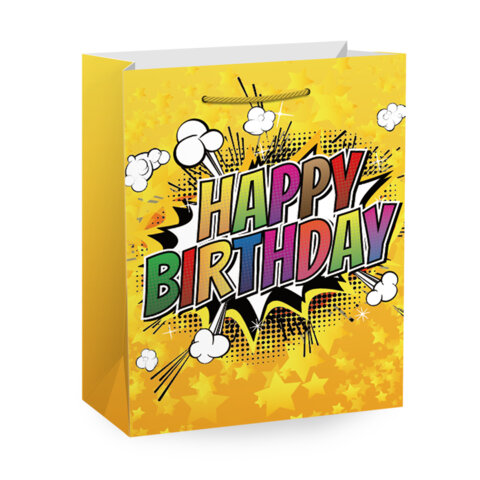 Пакет подарочный (1 штука) 33х13х45 см (XL), "Birthday Collection", Пакет подарочный (1 штука) 33х13х45 см (XL), "Birthday Collection",