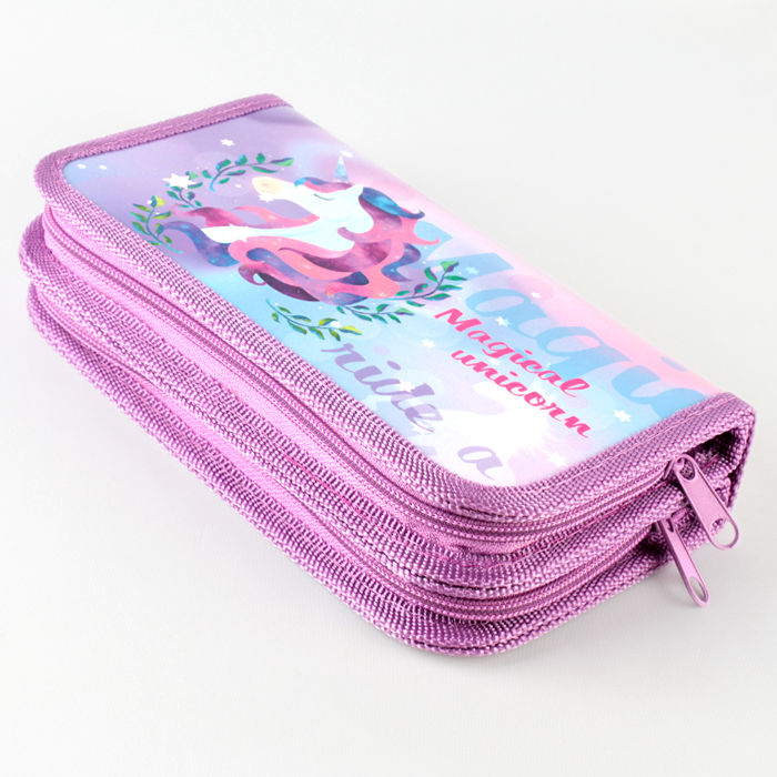 Пенал 2отдел. 190*105мм Ride a unicorn Пенал 2отдел. 190*105мм Ride a unicorn