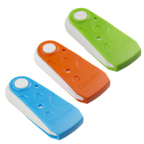 Набор ластиков BRAUBERG "FRUITY" 3 шт., 57х24х15 мм, белые, Набор ластиков BRAUBERG "FRUITY" 3 шт., 57х24х15 мм, белые,