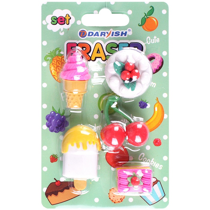 Набор ластиков "Darvish" 5шт/уп Набор ластиков "Darvish" 5шт/уп