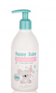 LIV DELANO Happy Baby Мыло жидкое детское с первых дней жизни, 300г/12шт LIV DELANO Happy Baby Мыло жидкое детское с первых дней жизни, 300г/12шт