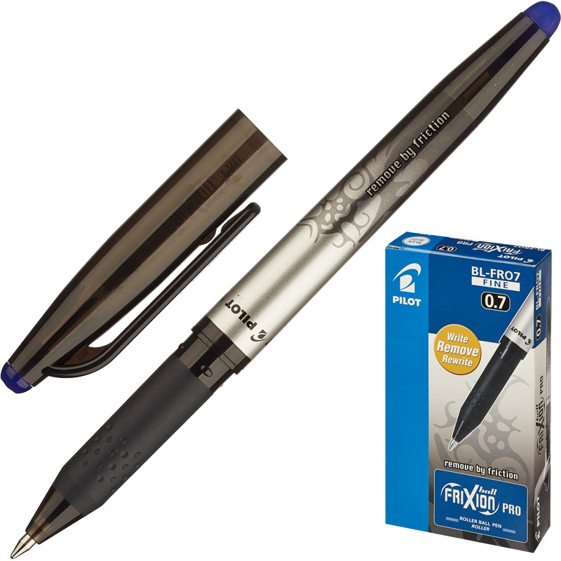 Ручка гелевая PILOT BL-FRO7 Frixion Pro резин.манжет. 0,35мм синий штр. Ручка гелевая PILOT BL-FRO7 Frixion Pro резин.манжет. 0,35мм синий штр.