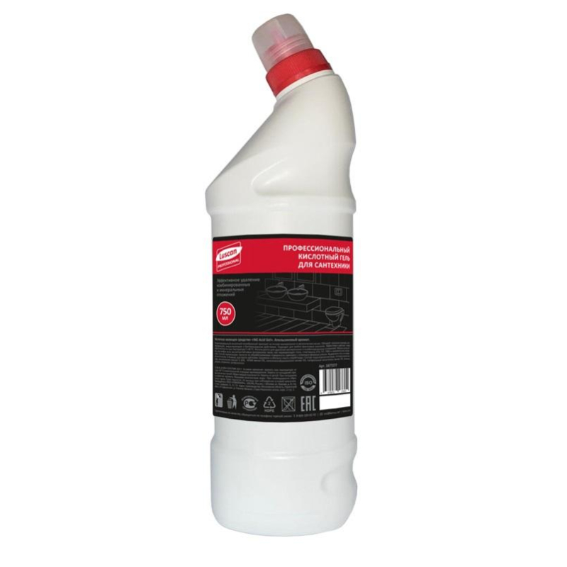 Профхим сантех кисл гель для очист. фаянса Luscan Prof/Acid Orange GEL, 0,75л Профхим сантех кисл гель для очист. фаянса Luscan Prof/Acid Orange GEL, 0,75л