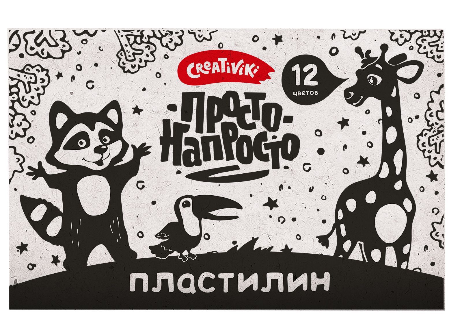 Пластилин Creativiki ПРОСТО 12 цв. 12 г 3+ Пластилин Creativiki ПРОСТО 12 цв. 12 г 3+