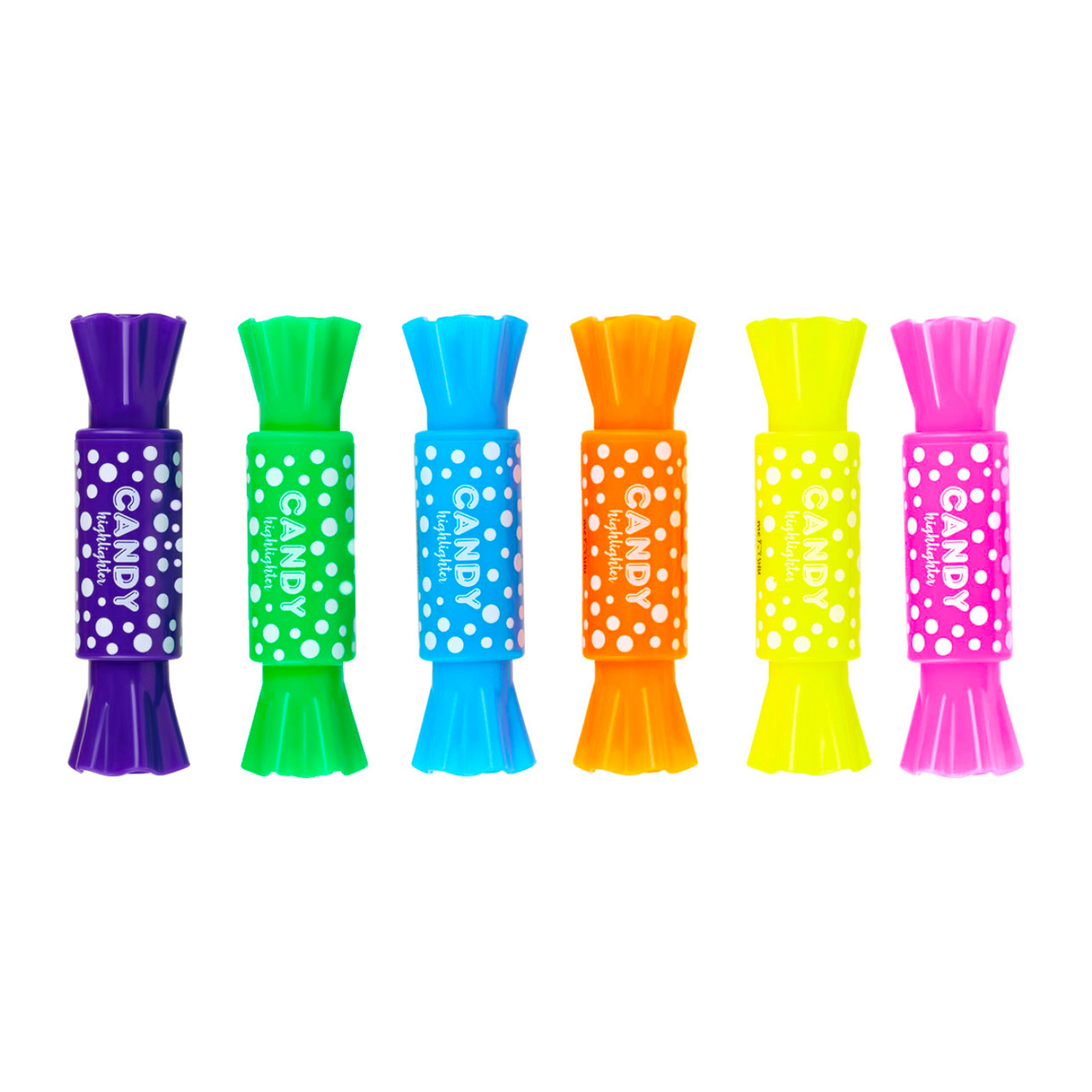 Текстовыделитель двусторонний MESHU "Candy", мини, ассорти, неоновые Текстовыделитель двусторонний MESHU "Candy", мини, ассорти, неоновые