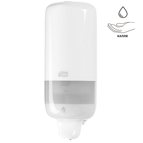 Диспенсер для жидкого мыла TORK (Система S1) Elevation, 1 л, белый, 560000