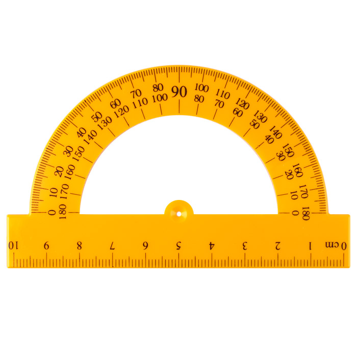Транспортир 10см 180° ассорти РБ Транспортир 10см 180° ассорти РБ