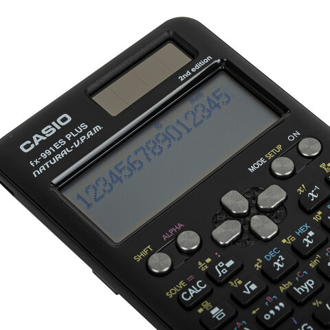 Калькулятор инженерный CASIO FX-991ESPLUS-SBEHD (162х80 мм), 417 функций,