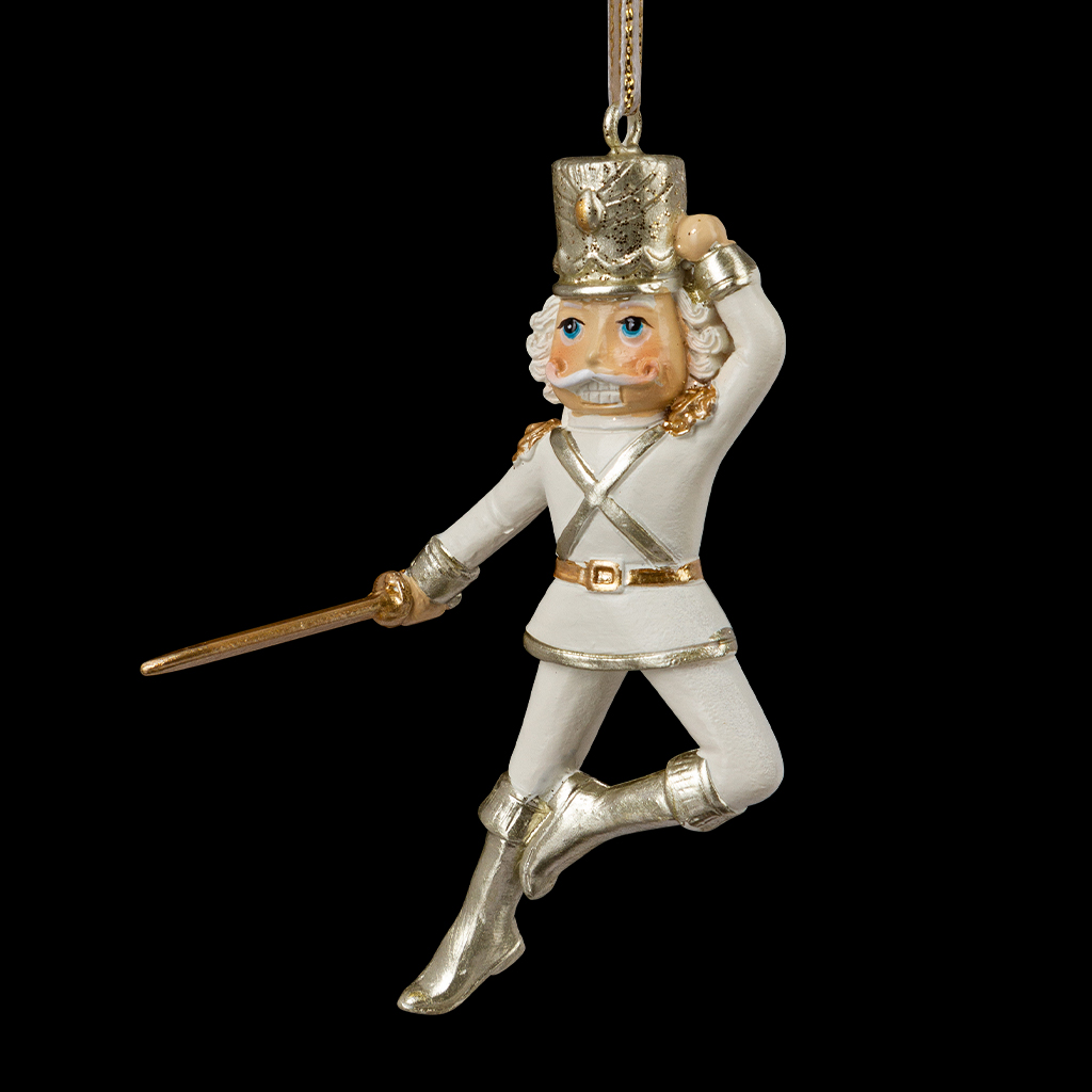 Украшение ErichKrause Decor® Щелкунчик мини золотой 8.5см Украшение ErichKrause Decor® Щелкунчик мини золотой 8.5см