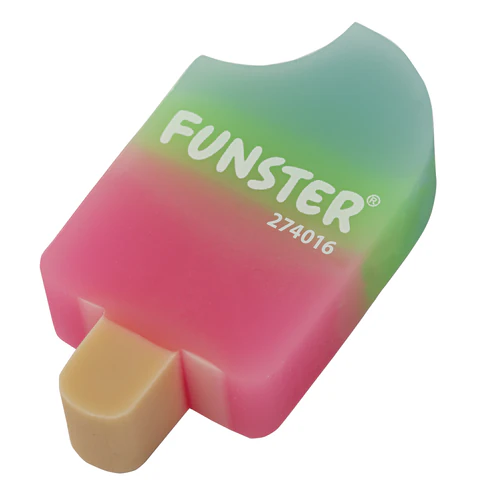Ластик фигурный FUNSTER (ФАНСТЕР) "АЙСКРИМ", НАБОР 2 ШТУКИ, 55х29х12 Ластик фигурный FUNSTER (ФАНСТЕР) "АЙСКРИМ", НАБОР 2 ШТУКИ, 55х29х12