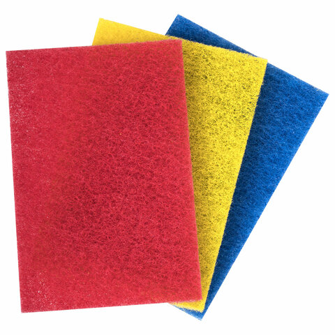 Салфетки абразивные, 13х9х0,5 см, комплект 3 шт., для удаления стойких Салфетки абразивные, 13х9х0,5 см, комплект 3 шт., для удаления стойких