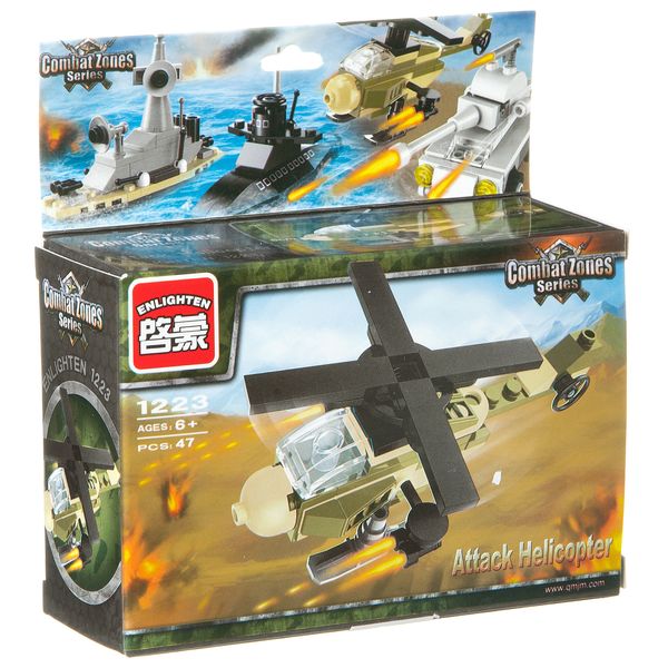 Констр. ENLIGHTEN пласт., Вертолет, BOX Констр. ENLIGHTEN пласт., Вертолет, BOX