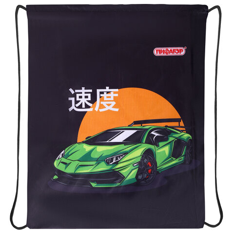 Мешок для обуви ПИФАГОР, 1 отделение, 40х32 см, Dive into drive, 272388 Мешок для обуви ПИФАГОР, 1 отделение, 40х32 см, Dive into drive, 272388