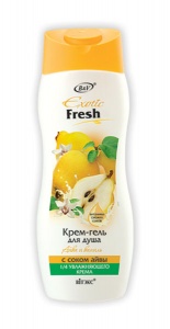 ВИТЭКС EXOTIC FRESH Крем-гель для душа АЙВА и ВАНИЛЬ 500мл/20шт, код 01 66 ВИТЭКС EXOTIC FRESH Крем-гель для душа АЙВА и ВАНИЛЬ 500мл/20шт, код 01 66