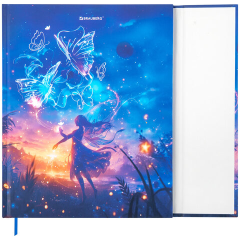 Дневник 1-11 класс 48 л., твердый, BRAUBERG, матовая ламинация, магнитный