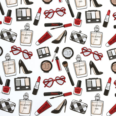 Бумага упаковочная "For Women", 70x100 см, 10 дизайнов ассорти, Бумага упаковочная "For Women", 70x100 см, 10 дизайнов ассорти,