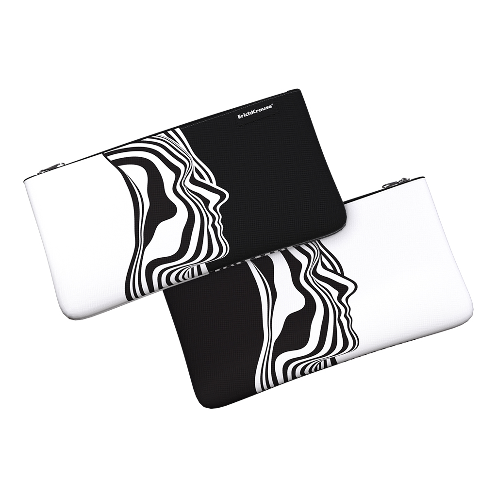 Пенал конверт ErichKrause Light 220x120мм Side View Пенал конверт ErichKrause Light 220x120мм Side View