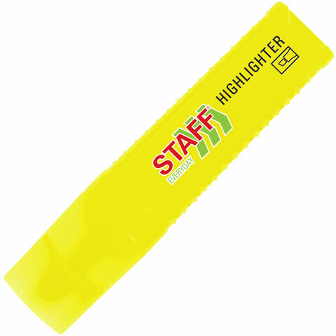 Текстовыделитель STAFF "EVERYDAY HL-707", ЖЕЛТЫЙ, линия 1-5 мм, Текстовыделитель STAFF "EVERYDAY HL-707", ЖЕЛТЫЙ, линия 1-5 мм,