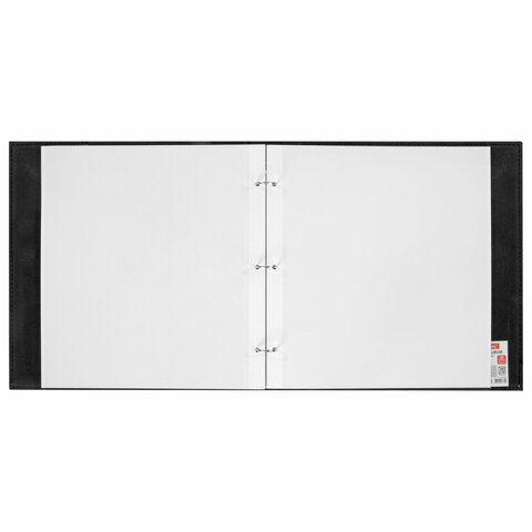 Фотоальбом BRAUBERG "Premium Black" 20 магнитных листов 30х32 см, под