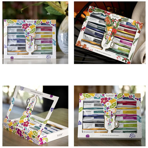 Чай TEATONE ассорти 12 вкусов, НАБОР 60 стиков, 1050 Чай TEATONE ассорти 12 вкусов, НАБОР 60 стиков, 1050