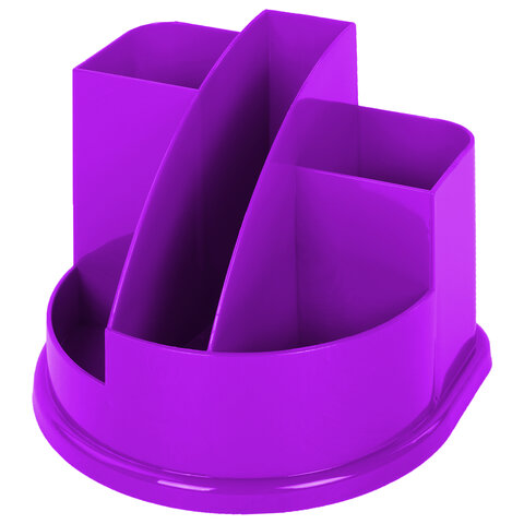 Подставка-органайзер BRAUBERG STYLE COLOR, 5 отделений, 132х122х108 мм, ассорти, Подставка-органайзер BRAUBERG STYLE COLOR, 5 отделений, 132х122х108 мм, ассорти,