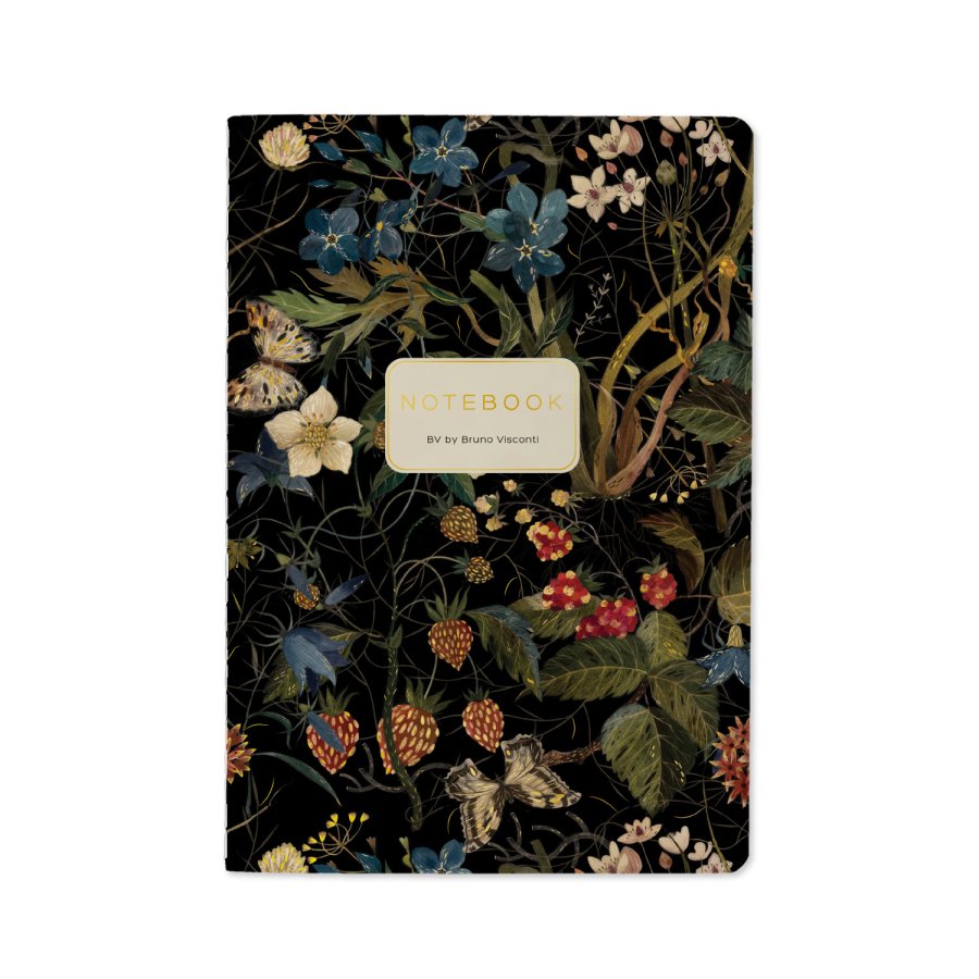 ТЕТРАДЬ А5, Bruno Visconti "FLORA. ЛЕСНЫЕ ЯГОДЫ", 40 листов, клетка ТЕТРАДЬ А5, Bruno Visconti "FLORA. ЛЕСНЫЕ ЯГОДЫ", 40 листов, клетка