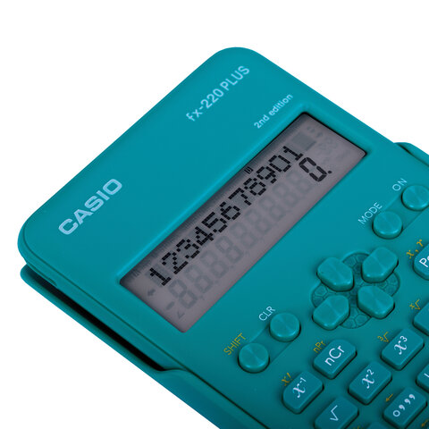 Калькулятор инженерный CASIO FX-220PLUS-S (155х78 мм), 181 функция, питание от