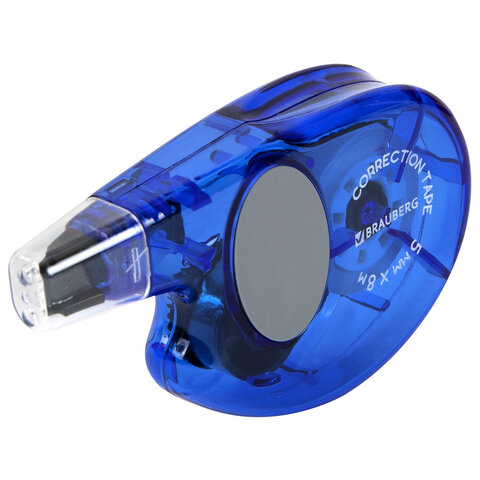 Корректирующая лента BRAUBERG "Bomb", 5 мм х 8 м, корпус темно-синий с Корректирующая лента BRAUBERG "Bomb", 5 мм х 8 м, корпус темно-синий с
