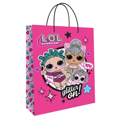LOL. Пакет подарочный большой-2, 220*310*100 мм LOL. Пакет подарочный большой-2, 220*310*100 мм