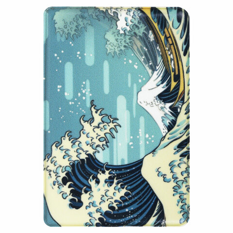 Обложка-карман для карт и пропусков "Cool Mix", 100х65 мм, 10 дизайнов