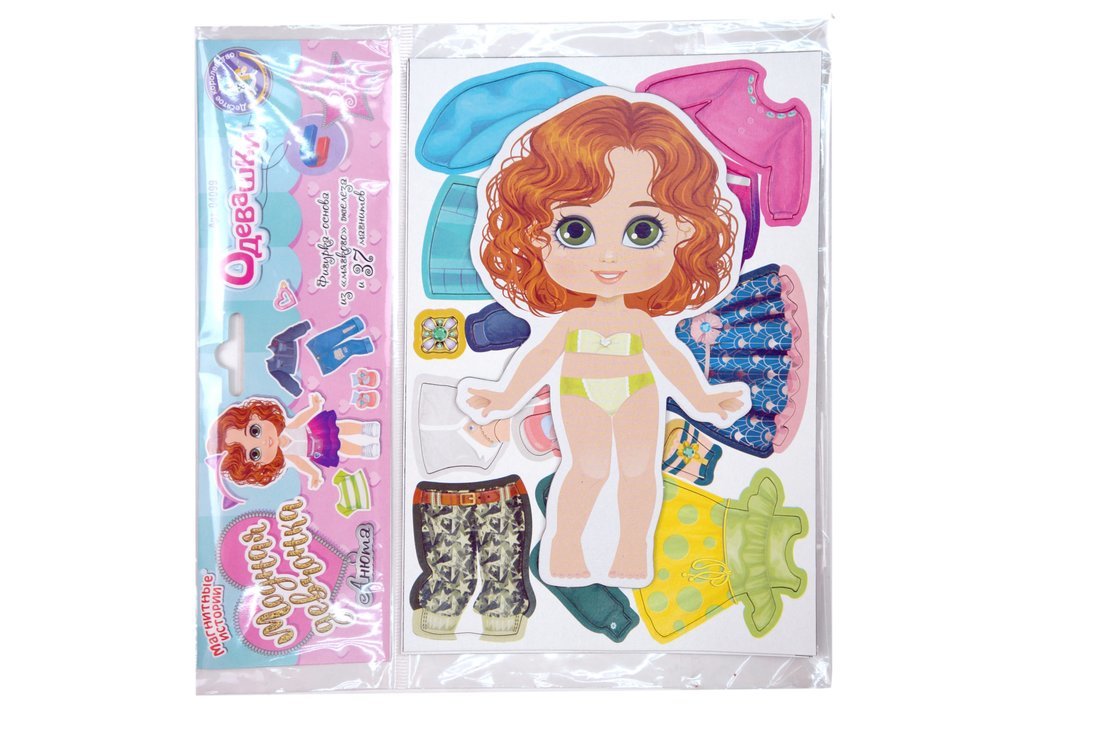 Игра магнитная Одевашки Анюта Игра магнитная Одевашки Анюта