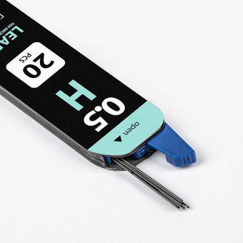 Грифели запасные BRAUBERG, КОМПЛЕКТ 20 шт., "Black Jack" Hi-Polymer, Грифели запасные BRAUBERG, КОМПЛЕКТ 20 шт., "Black Jack" Hi-Polymer,