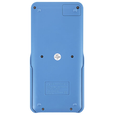 Калькулятор инженерный BRAUBERG SC-991ES-PLUS-BU (164х80 мм), 552 функции, 10+2