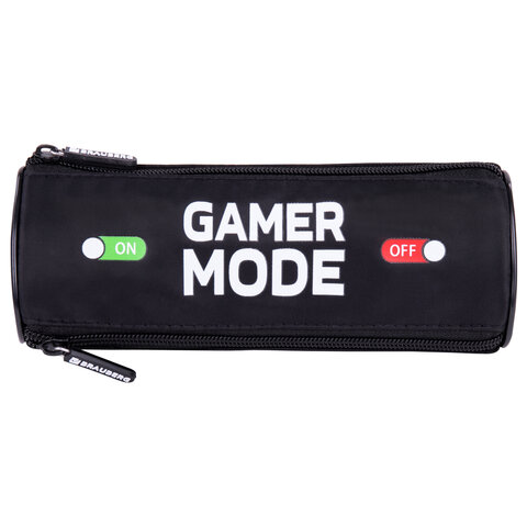 Пенал BRAUBERG, 3 отделения, нейлон, 21х7х7 см, "Gamer", 270841 Пенал BRAUBERG, 3 отделения, нейлон, 21х7х7 см, "Gamer", 270841