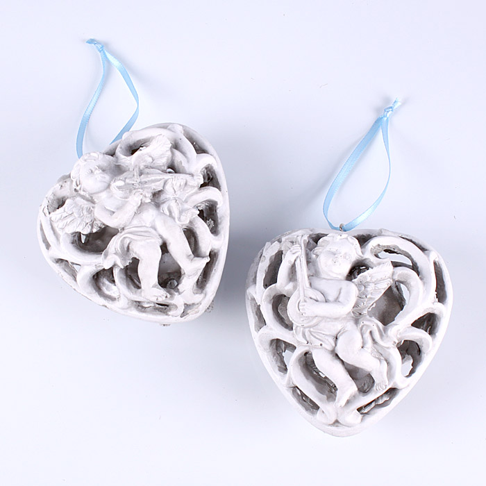 Сувенир "Сердце с ангелом" подвеска 2 дизайна Сувенир "Сердце с ангелом" подвеска 2 дизайна