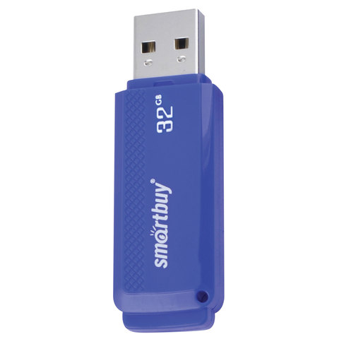 Флеш-диск 32 GB, SMARTBUY Dock, USB 2.0, синий, SB32GBDK-B Флеш-диск 32 GB, SMARTBUY Dock, USB 2.0, синий, SB32GBDK-B