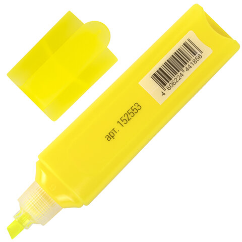 Текстовыделитель STAFF "EVERYDAY HL-720", ЖЕЛТЫЙ, линия 1-5 мм,