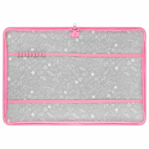 Папка на молнии BRAUBERG А4 с ручкой, с органайзером, 1 отделение, "Paw Папка на молнии BRAUBERG А4 с ручкой, с органайзером, 1 отделение, "Paw