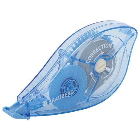 Корректирующая лента BRAUBERG PRO, 5 мм х 20 м, механизм перемотки, корпус Корректирующая лента BRAUBERG PRO, 5 мм х 20 м, механизм перемотки, корпус